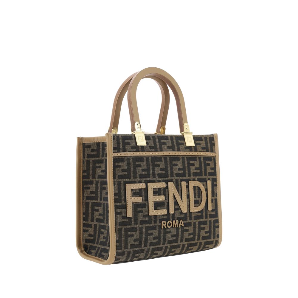Small Logo-Jacquard Shoulder Bag