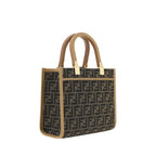Small Logo-Jacquard Shoulder Bag