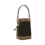 Mon Tresor Mini Raffia Bucket Bag