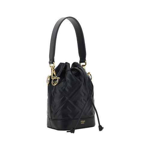 Calfskin Mon Tresor Bucket Bag