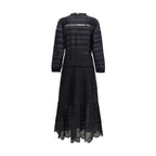 Black Cotton Daniva Dress