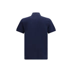 Blue Cotton Everett Polo Shirt