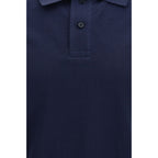 Blue Cotton Everett Polo Shirt