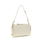 Beige Snapshot Shoulder Bag