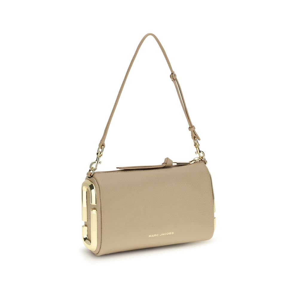 Beige Snapshot Shoulder Bag