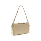 Beige Snapshot Shoulder Bag