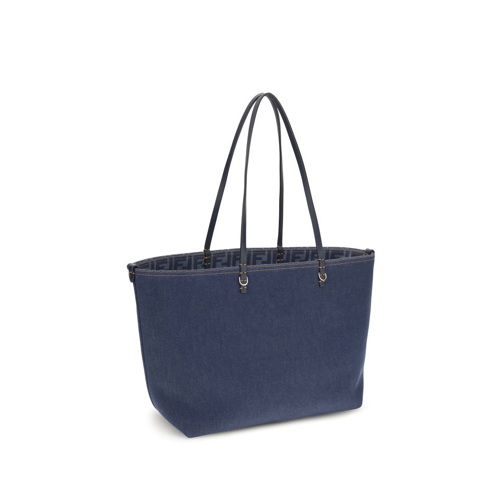 Reversible Denim Tote Bag