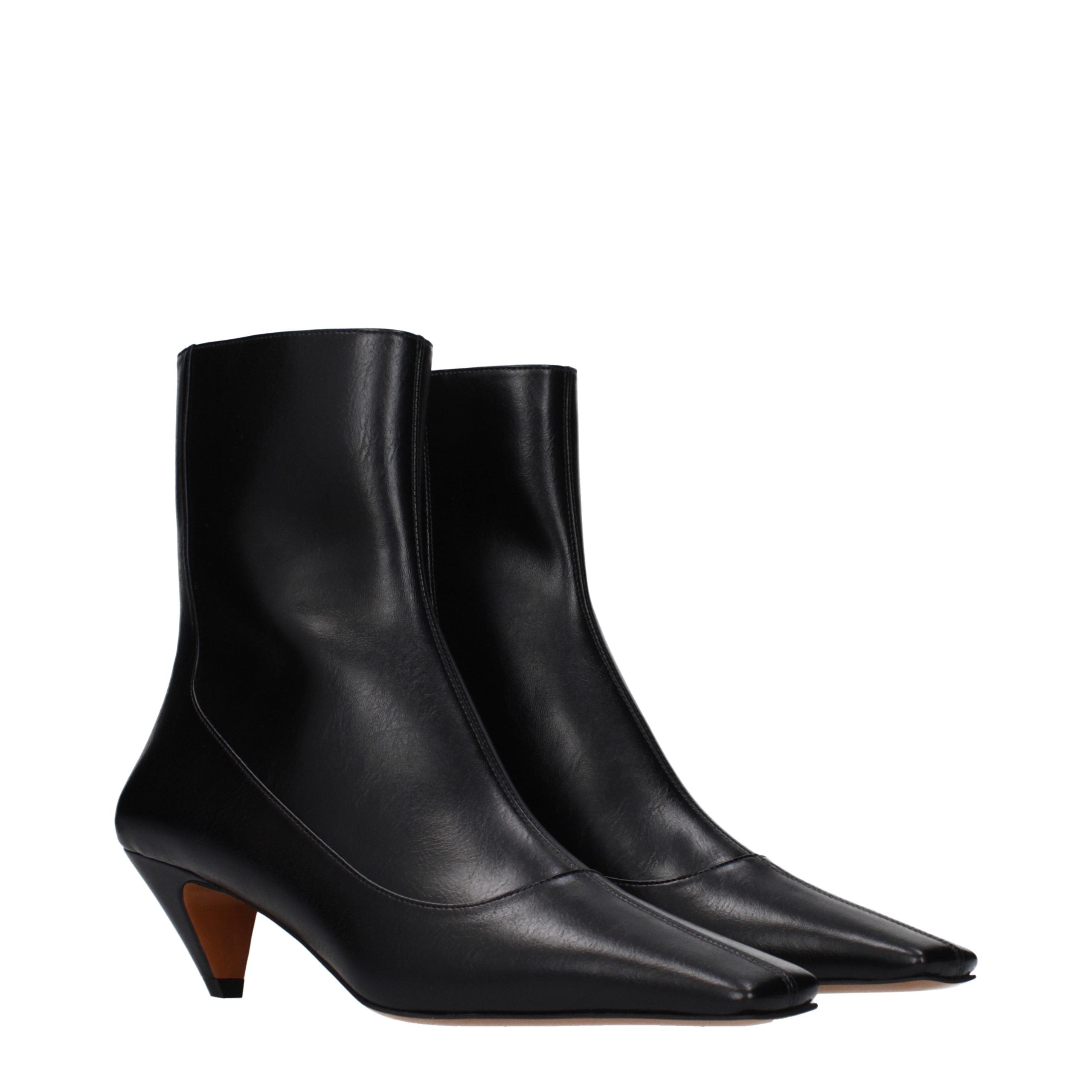 Eco Leather Ankle Boots