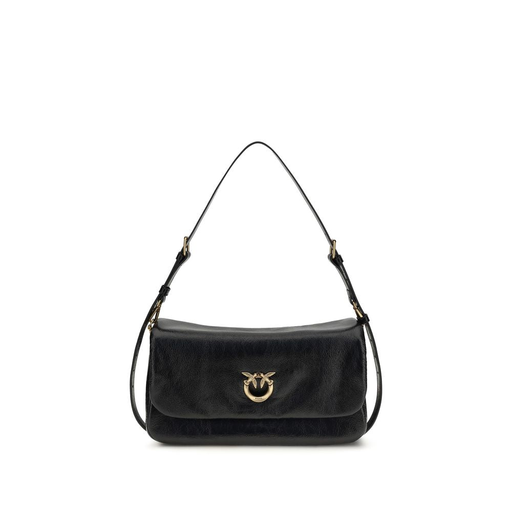 Love Click Soft Calf Leather Shoulder Bag