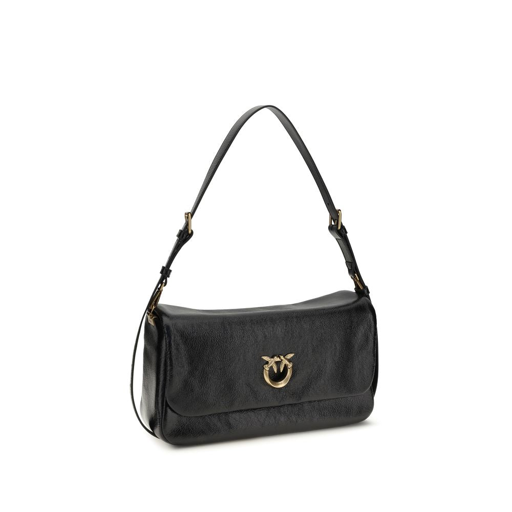 Love Click Soft Calf Leather Shoulder Bag