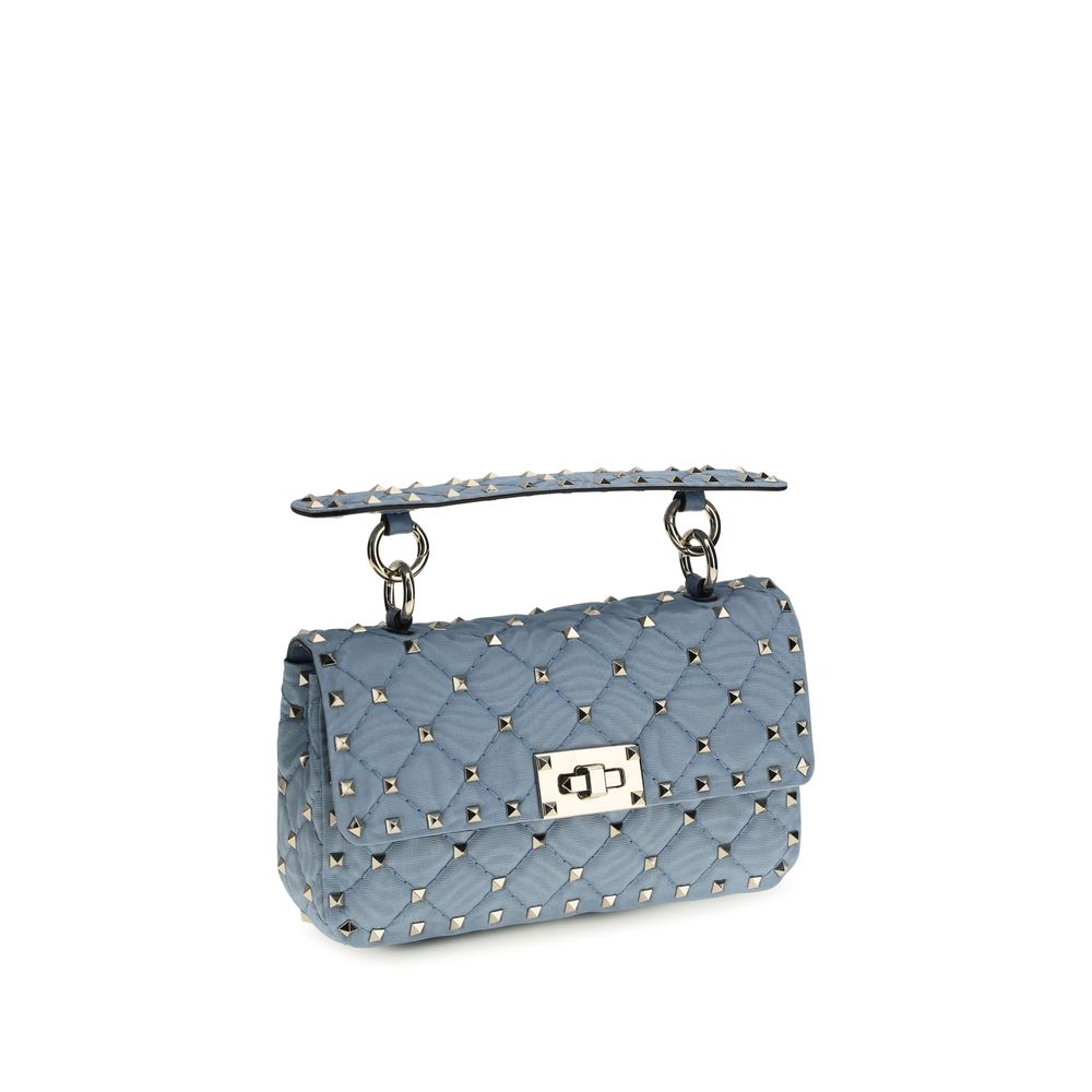 Rockstud Spike Lamb Leather Shoulder Bag