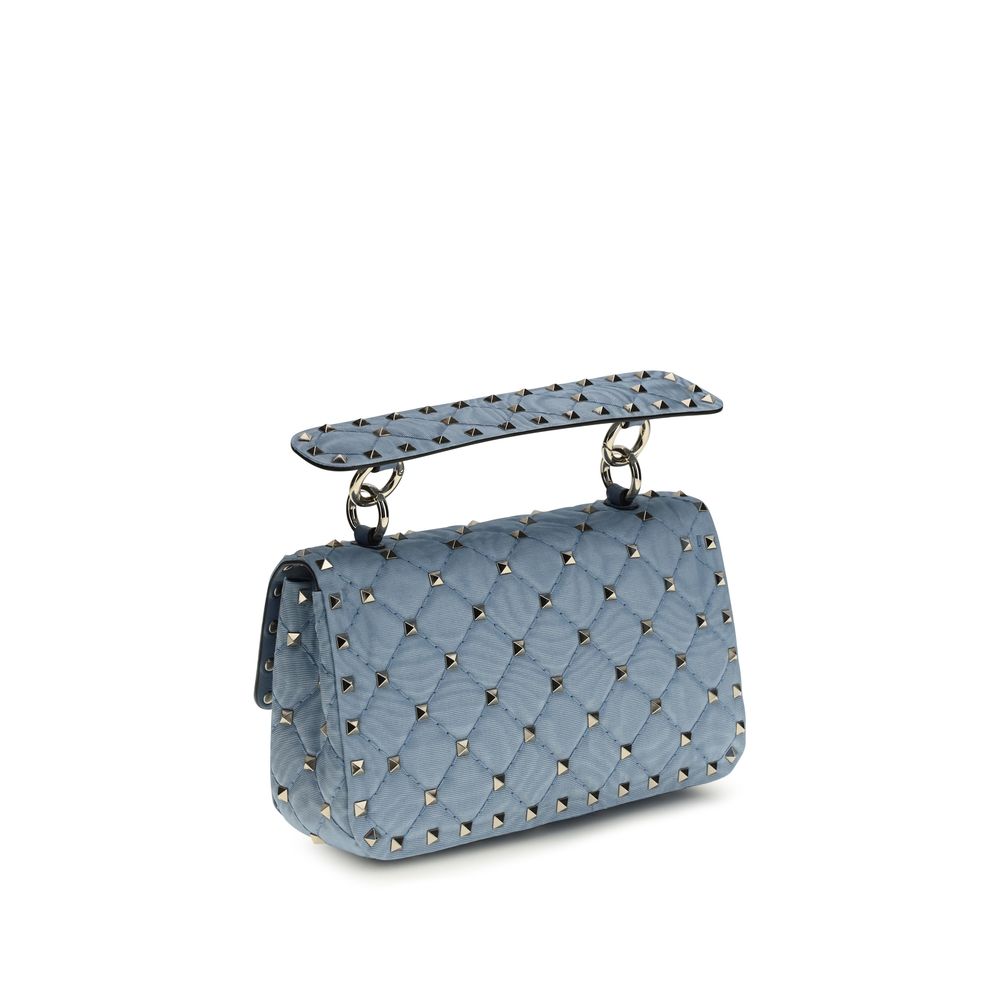 Rockstud Spike Lamb Leather Shoulder Bag