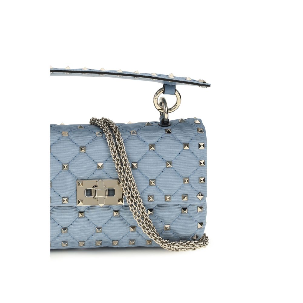 Rockstud Spike Lamb Leather Shoulder Bag