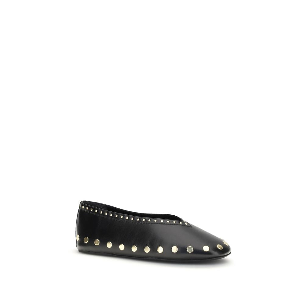 Black Jenny Ballerinas Flats