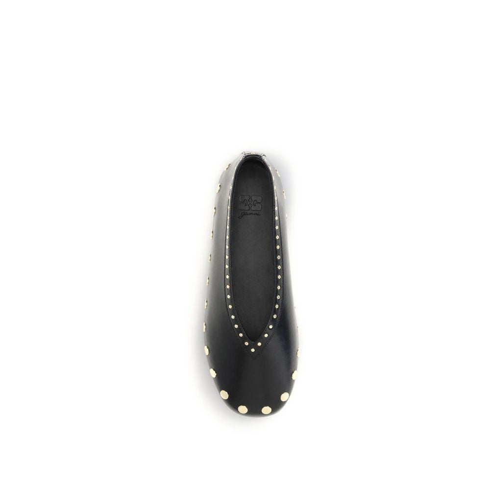 Black Jenny Ballerinas Flats