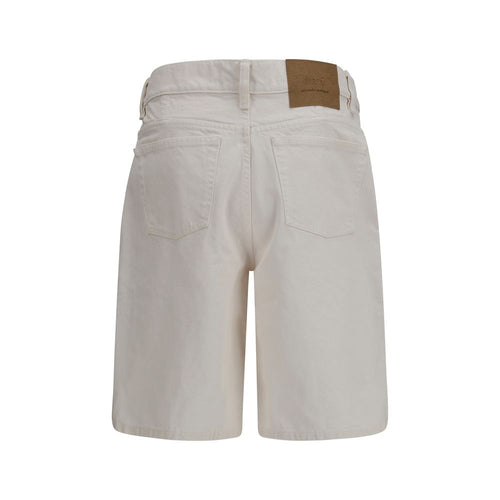 Essential Wide-Cut Cotton Bermuda Shorts