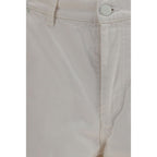 Essential Wide-Cut Cotton Bermuda Shorts