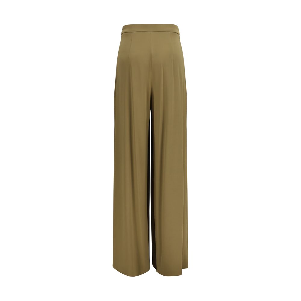 Bicolor Viscose Casual Pants