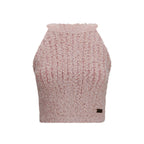 Multicolor Viscose Slim Fit Sleeveless Top