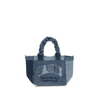 Small Trapeze Denim Shopper