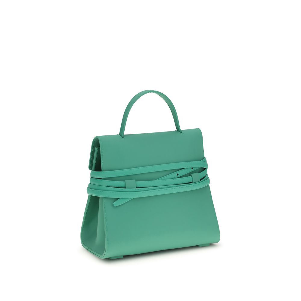 Green Small Tie Me Handbag