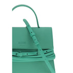 Green Small Tie Me Handbag