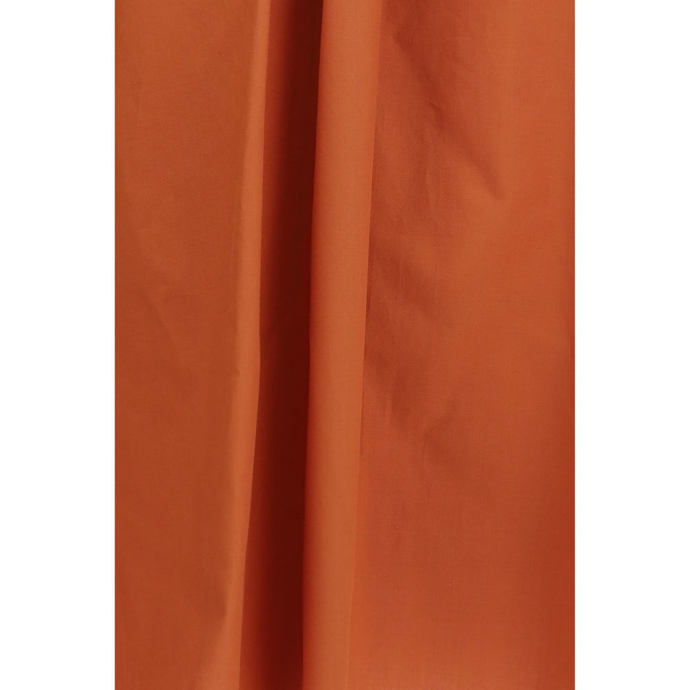 Orange Cotton Blouse