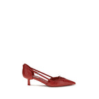 Red Calfskin Opyum Heels