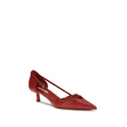 Red Calfskin Opyum Heels
