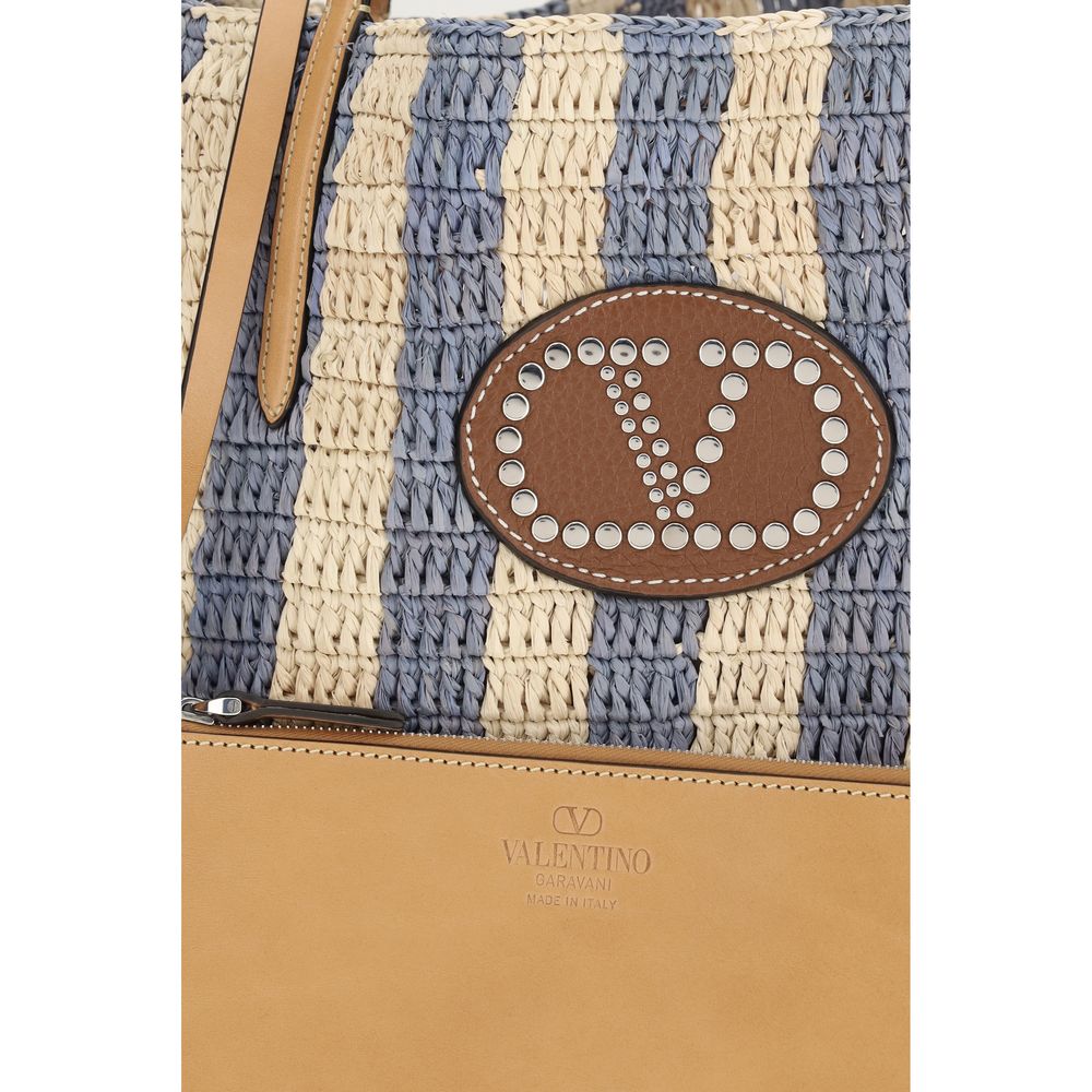 Raffia Bucket Bag