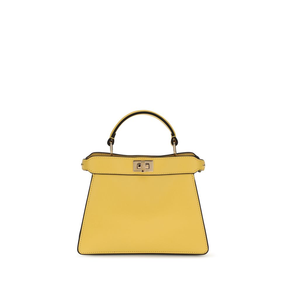 Calfskin Peekaboo ISeeU Petite Handbag