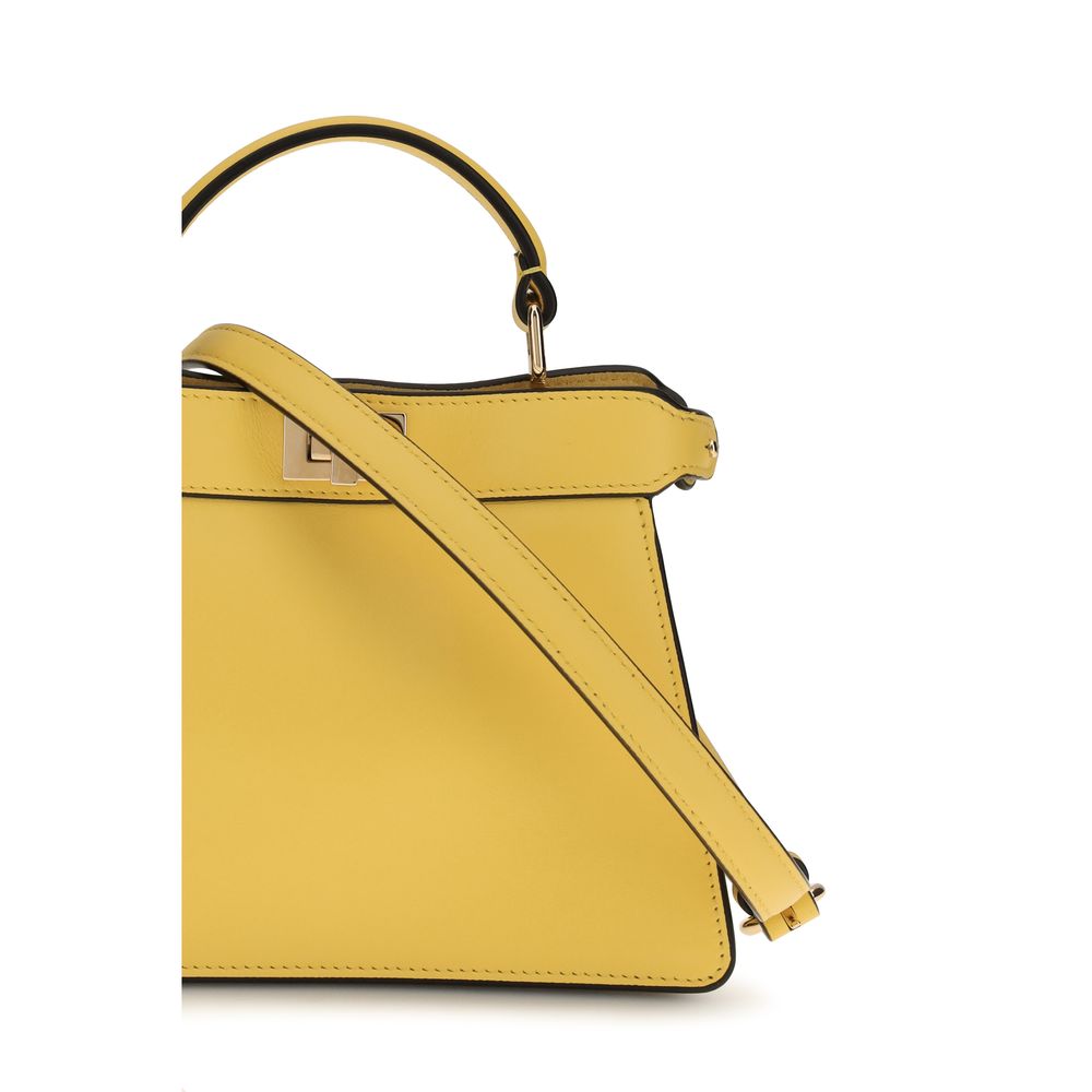 Calfskin Peekaboo ISeeU Petite Handbag