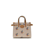 Beige Antibes Fabric Small Handbag