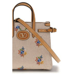 Beige Antibes Fabric Small Handbag