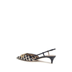 Goatskin VLogo Signature Slingback Pumps