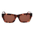 Multicolor Acetate Rectangle Sunglasses