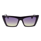 Purple Plastic Cat Eye Sunglasses