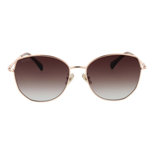Rose Gold Metal Butterfly Sunglasses