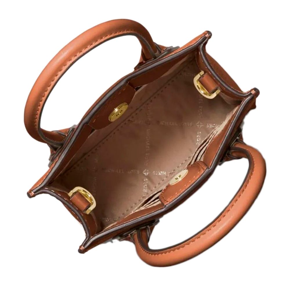 Brown Fur Mercer Mini Handbag
