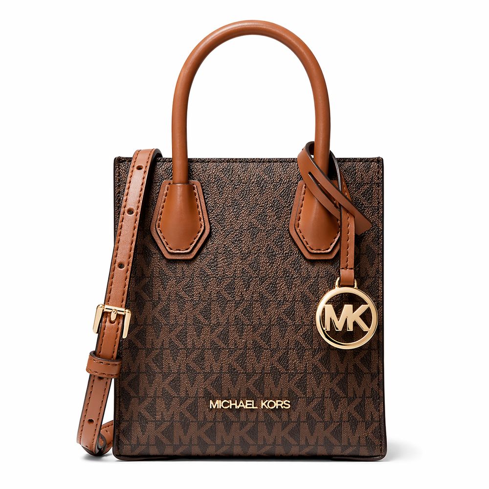 Brown Fur Mercer Mini Handbag