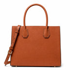 Brown Fur Mercer Large Handbag