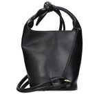 Classic Black Leather Crossbody Bag