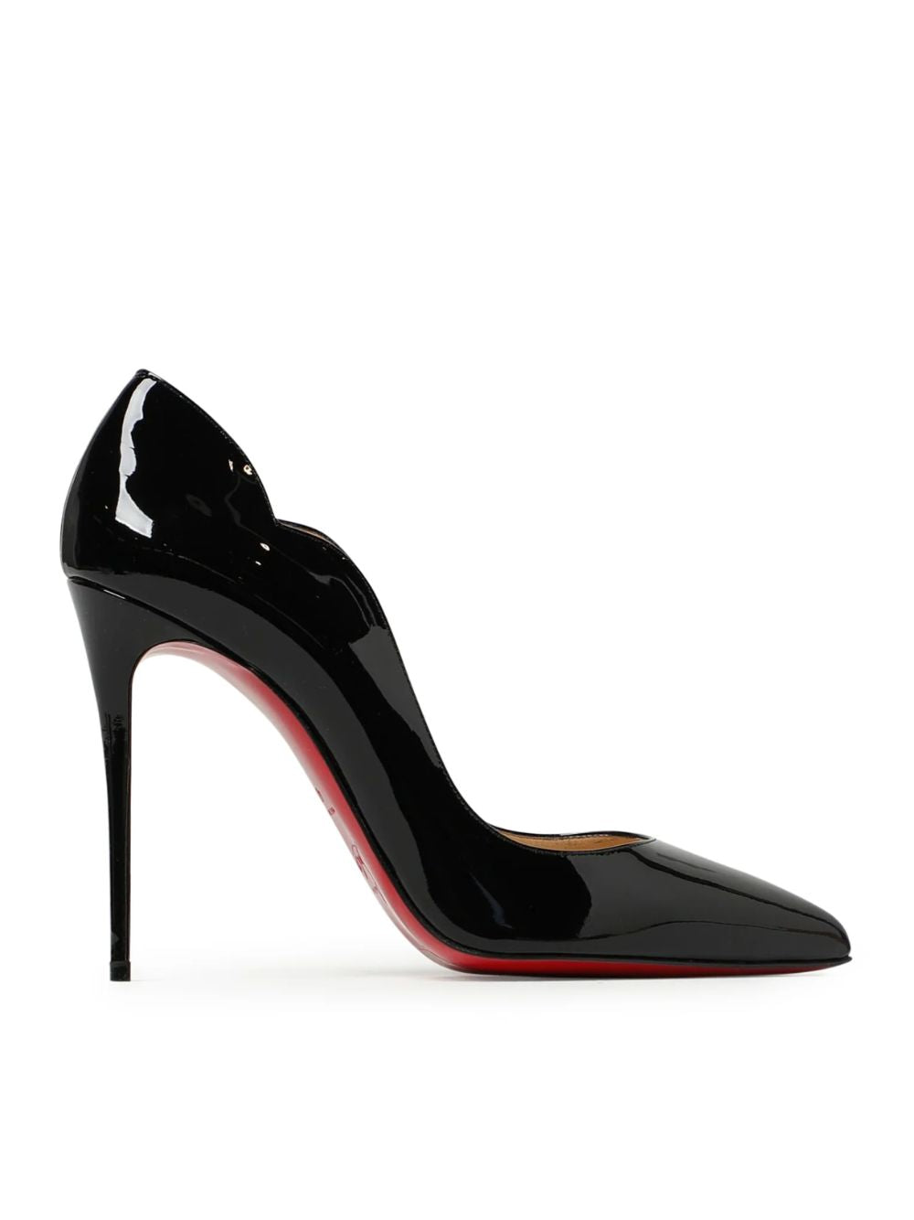 Black Patent Leather Hot Chick Pumps 100Mm