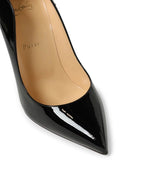 Black Patent Leather Hot Chick Pumps 100Mm