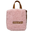 Pink Leather Handbag