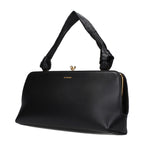 Black Leather Handbag