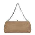 Beige Leather Handbag