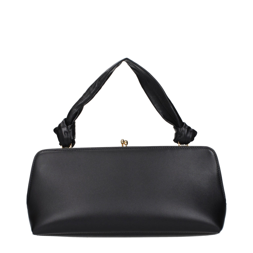 Black Leather Handbag