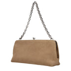 Beige Leather Handbag