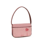 Tommy Faux Leather Shoulder Bag